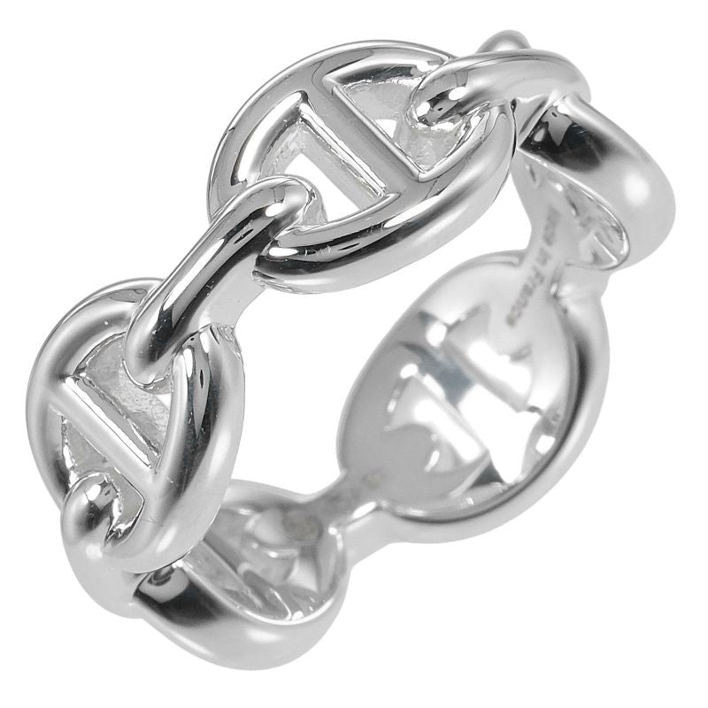 Hermes Chaine D'ancre Anchene PM Silver 925 Size 8 5.4 g Ring — view 2