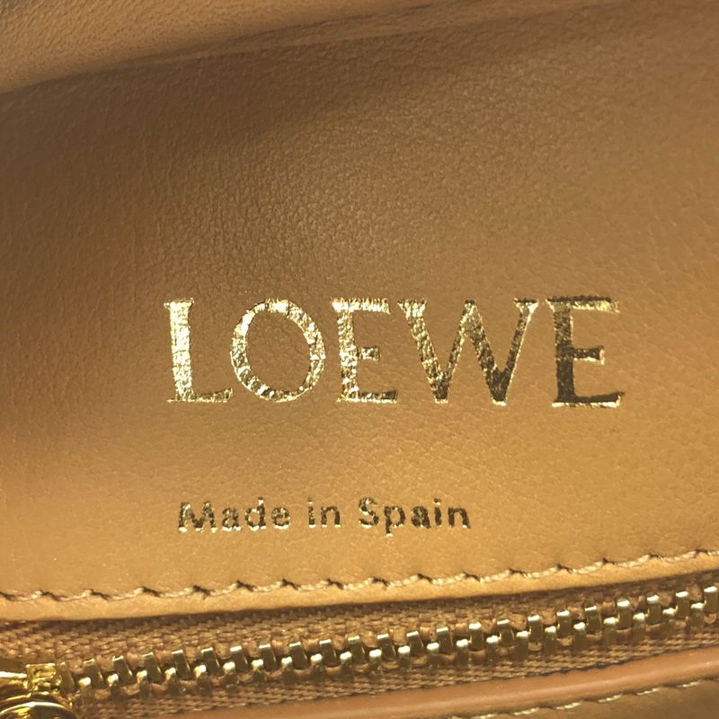 Loewe Amazona 28 Anagram Jacquard 2-Way Shoulder Bag Beige Red — view 7