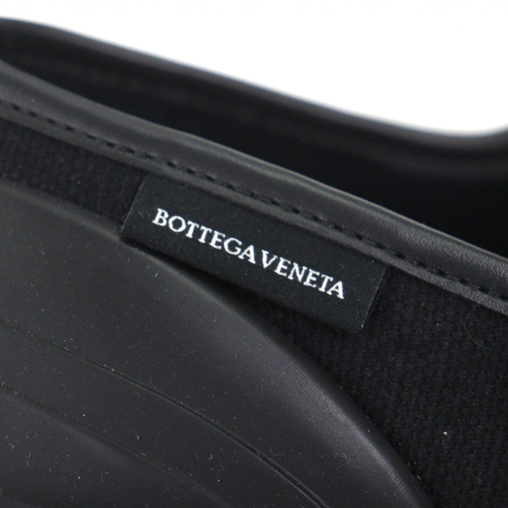 Bottega Veneta Trek Meri Jane Canvas Leather Shoes Loafers Black 42 — view 8