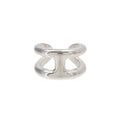 Hermes Osmose PM 52 Ring 925 Sterling Silver