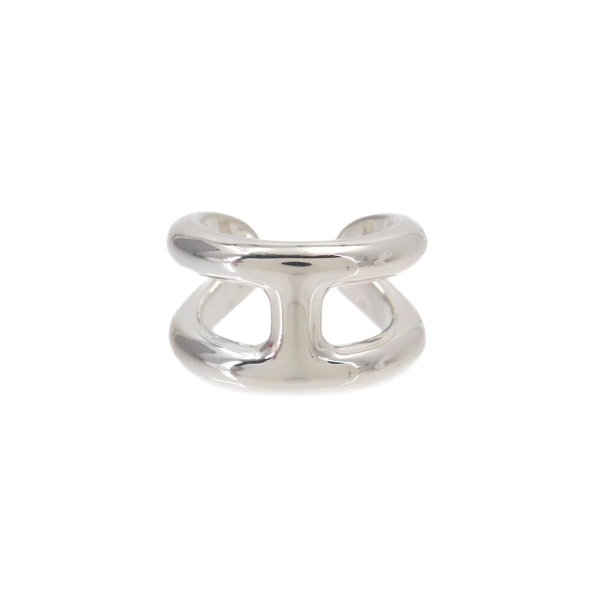 Hermes Osmose PM 52 Ring 925 Sterling Silver