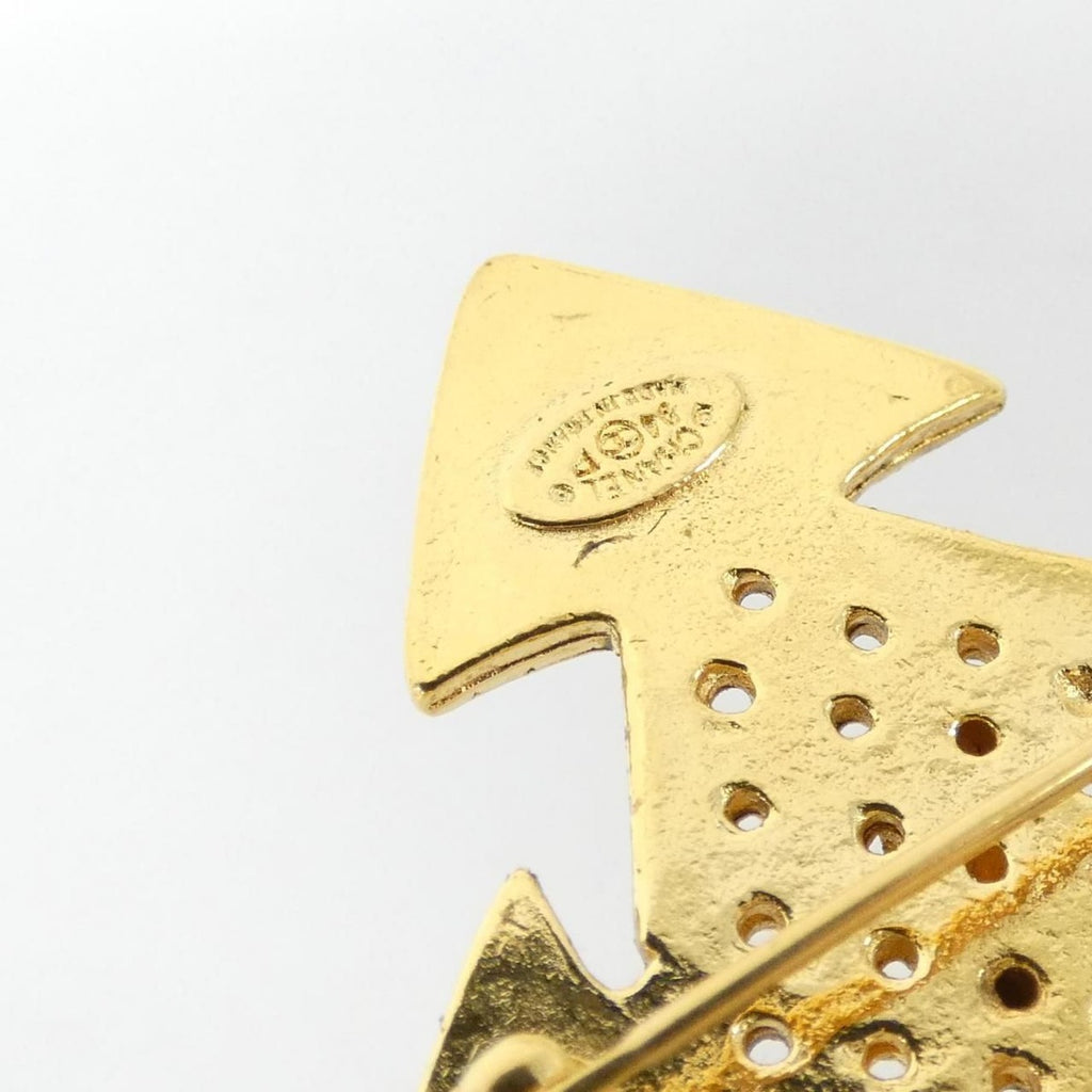 Chanel Vintage Brooch Gold — view 3