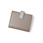 Celine Wallet Bifold Mini Strap Bicolor Gray Blue — view 3