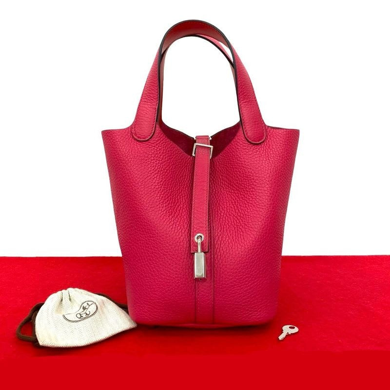 Hermes Picotin Lock PM Taurillon Clemence Leather — view 2