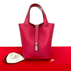 Hermes Picotin Lock PM Taurillon Clemence Leather