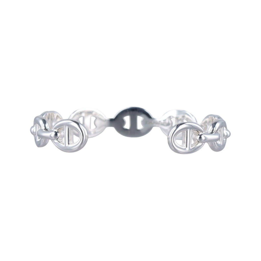 Hermes Chaine D'ancre Silver Bracelet — view 2