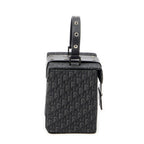Dior Street Chic Mini Vanity Case Black Trotter Pattern Canvas — view 4