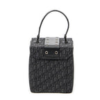 Dior Street Chic Mini Vanity Case Black Trotter Pattern Canvas — view 5