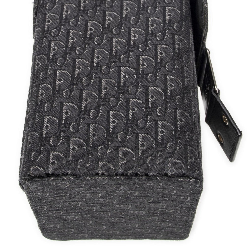 Dior Street Chic Mini Vanity Case Black Trotter Pattern Canvas — view 7