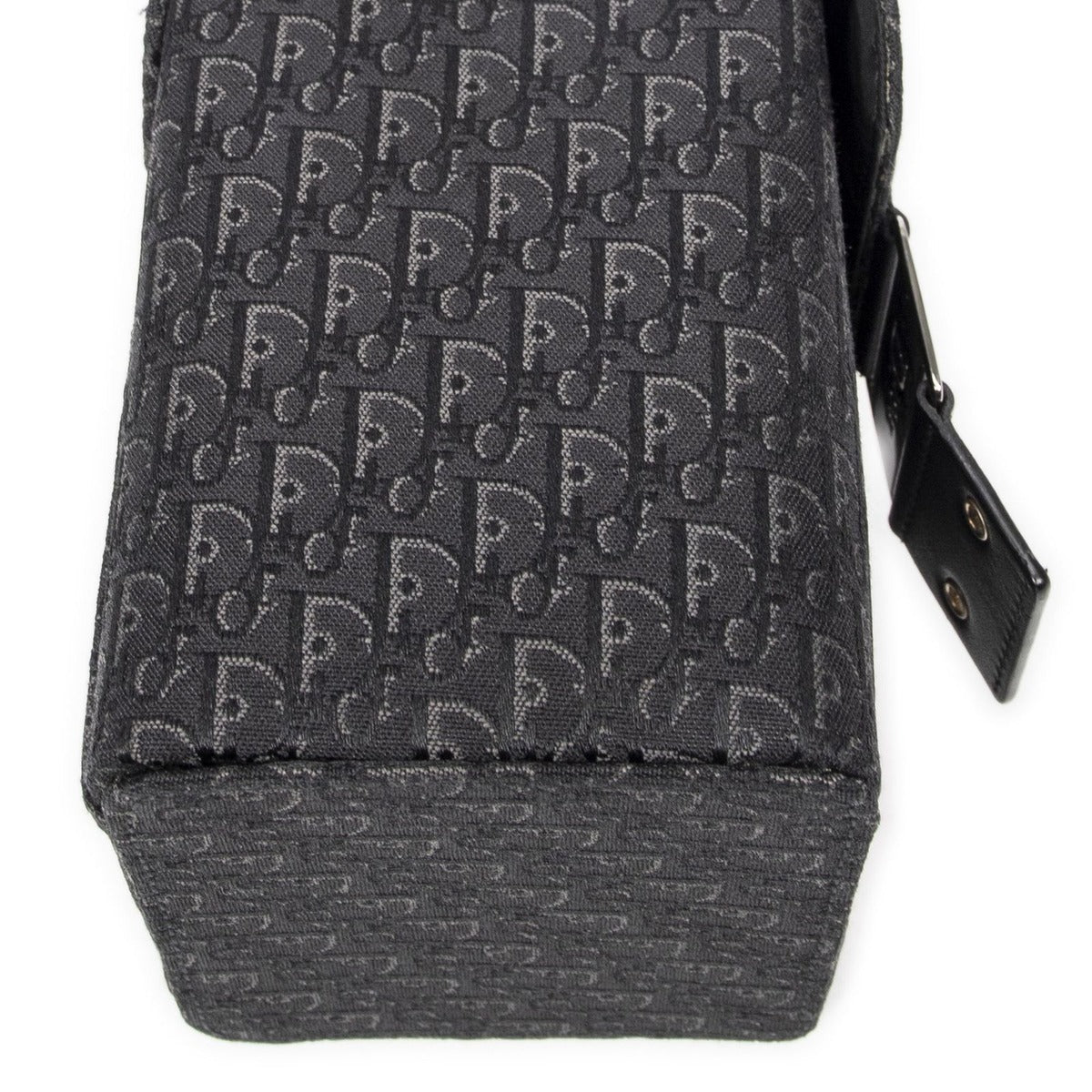Dior Street Chic Mini Vanity Case Black Trotter Pattern Canvas — view 7