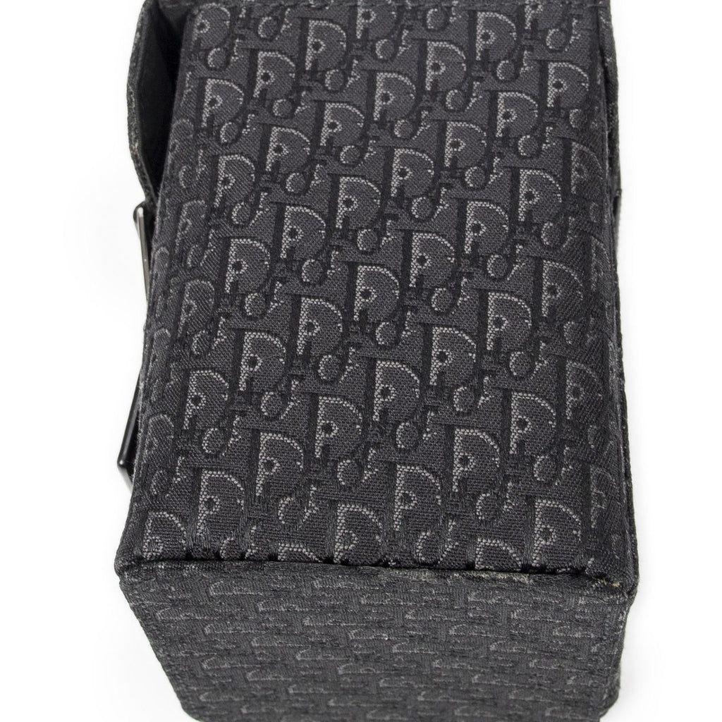 Dior Street Chic Mini Vanity Case Black Trotter Pattern Canvas — view 8