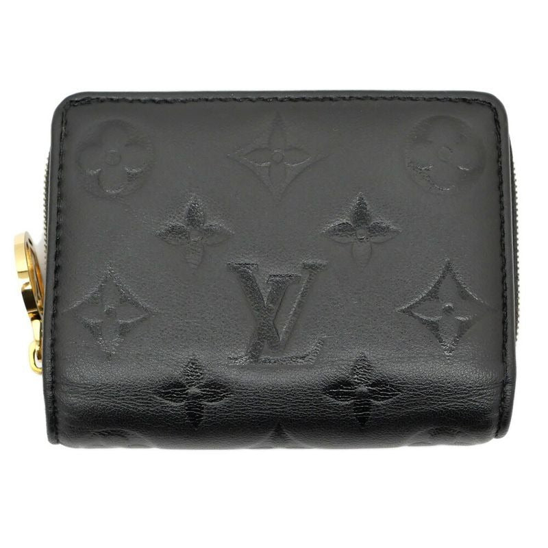 Louis Vuitton Portefeuille Le-noir Black RFID Leather Wallet