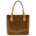 Louis Vuitton Monogram Vernis Houston Tote Shoulder Bag Enamel Blanc