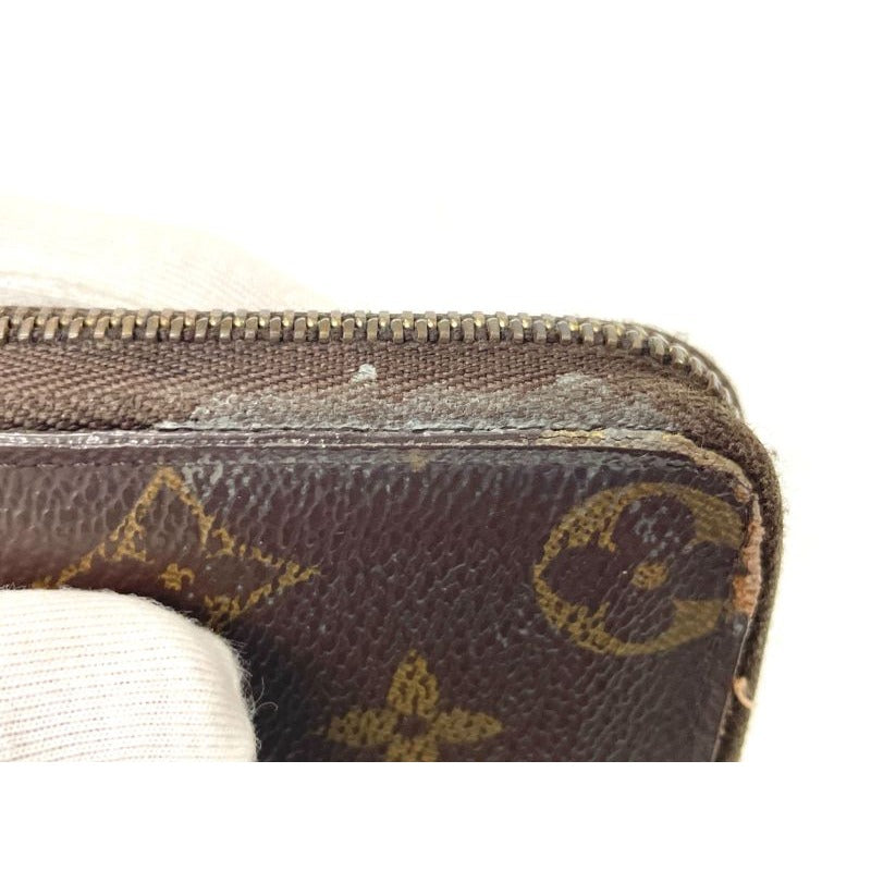 Louis Vuitton Monogram Zippy Coin Purse Wallet Round Zip Compact