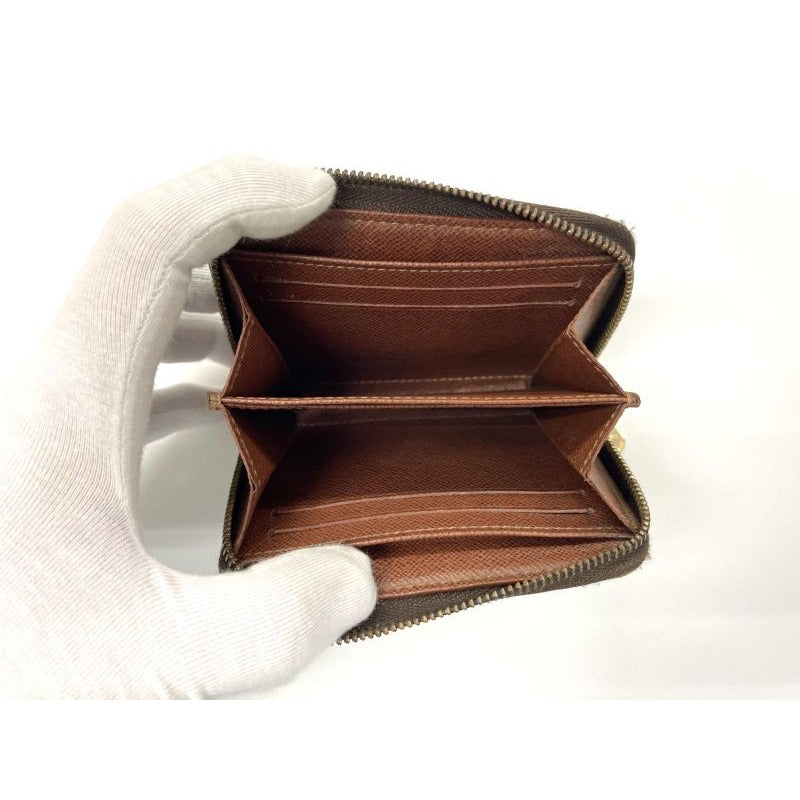 Louis Vuitton Monogram Zippy Coin Purse Wallet Round Zip Compact