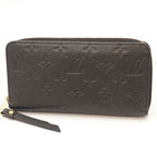 Louis Vuitton Monogram Black Zippy Wallet Long