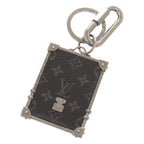 Louis Vuitton Porte Cles Mini Trunk Monogram Eclipse Metal Black