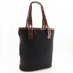Celine Logo Canvas Black Tote Bag — view 3