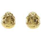 Chanel Coco Mark Vintage Gold Plated 94 P 25.6 g Earrings — view 2