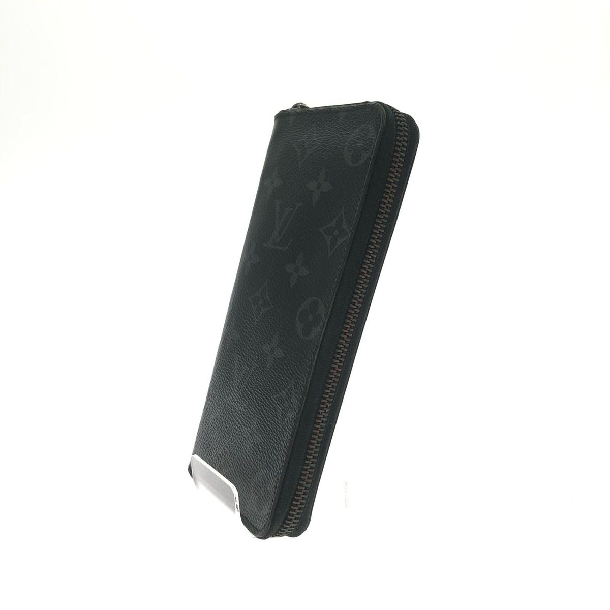 Louis Vuitton Wallet Zippy Vertical Monogram Eclipse Black — view 2