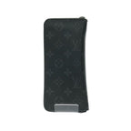 Louis Vuitton Wallet Zippy Vertical Monogram Eclipse Black — view 3