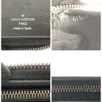 Louis Vuitton Wallet Zippy Vertical Monogram Eclipse Black — view 6