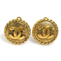 Chanel Earrings CC Logo