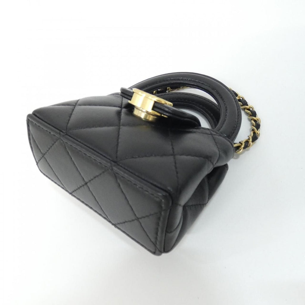 Chanel Bag Charm Black Mat — view 3