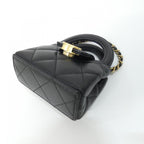 Chanel Bag Charm Black Mat — view 3