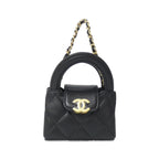 Chanel Bag Charm Black Mat