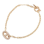 Hermes Farandole Diamond Bracelet Pink Gold 18K