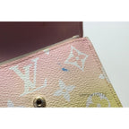 Louis Vuitton Monogram LV Escal Portefeuille Victorine Leather Trifold Wallet — view 8