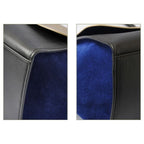 Celine Shoulder Bag Trapeze Sand Beige Blue Black 2-way — view 7