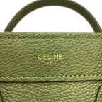 Celine Nano Luggage Handbag 15 lk Khaki — view 7