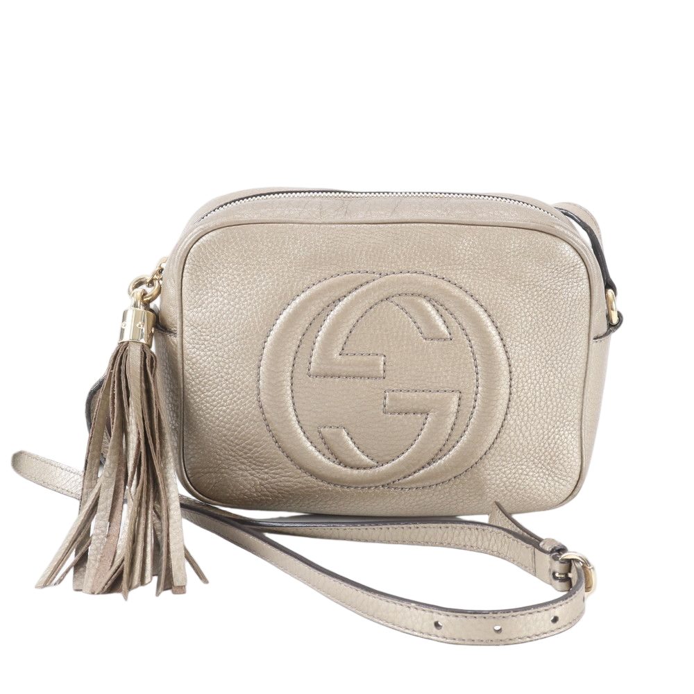 Gucci Soho Small Disco Leather Shoulder Bag Crossbody
