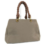 Bottega Veneta Tote Canvas Brown