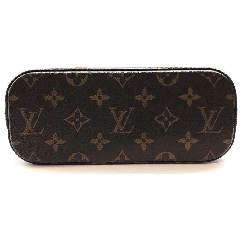 Louis Vuitton Monogram Vavin PM Handbag Leather Brown — view 6