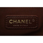 Chanel Chain Shoulder Bag Clutch 2-Way Boy Chablon Lambskin — view 7