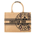 Dior Union Motif Book Tote Jute
