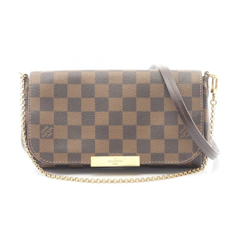 Louis Vuitton Handbag Favorite PM Damier Ebene Leather — view 2