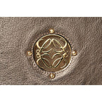 Loewe Handbag Bag Anagram Leather Chien Pan — view 9