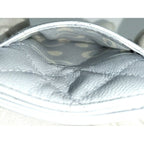 Chanel Card Case Coco Marc Caviar Leather Ice Blue Ap3835 — view 7