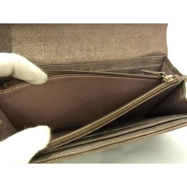 Chanel Wallet Quilted Black Leather And Vinyl Foldable Long — view 6