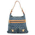 Louis Vuitton Shoulder Bag Monogram Denim Baggy GM 2-Way