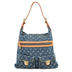 Louis Vuitton Shoulder Bag Monogram Denim Baggy GM 2-Way
