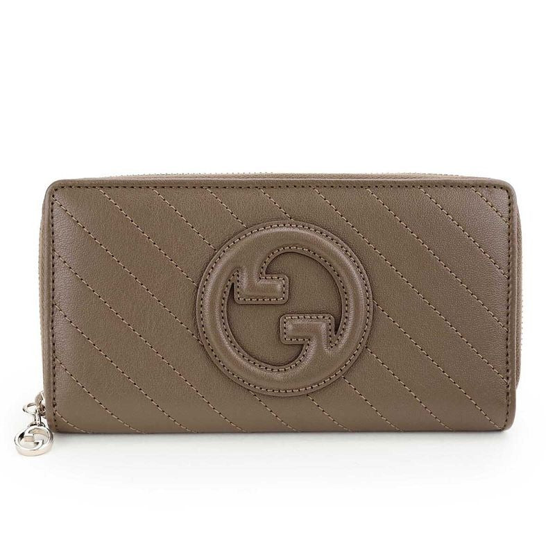 Gucci Long Wallet Blondi Brown