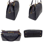 Louis Vuitton Pontje Shoulder Bag Mini Tote Empreinte Leather Embossed Navy — view 4