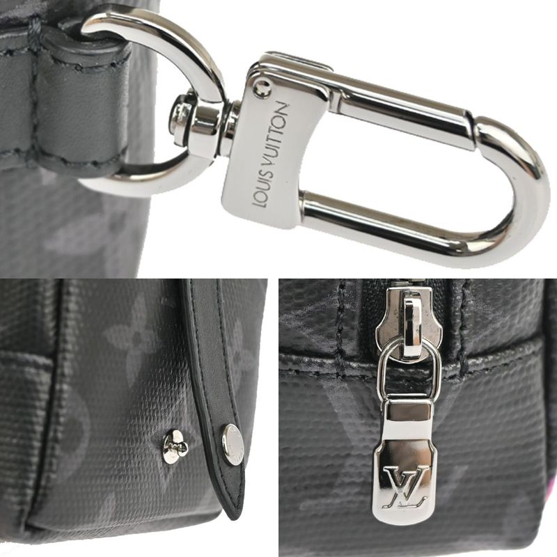 Louis Vuitton Pouch Eclipse Shiny Bijoux Sac Square Rainbow Mp2467 73 Fa387 — view 8