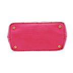 Prada 1 Bg439 Canapa Handbag Mini Tote Bag Pink — view 5
