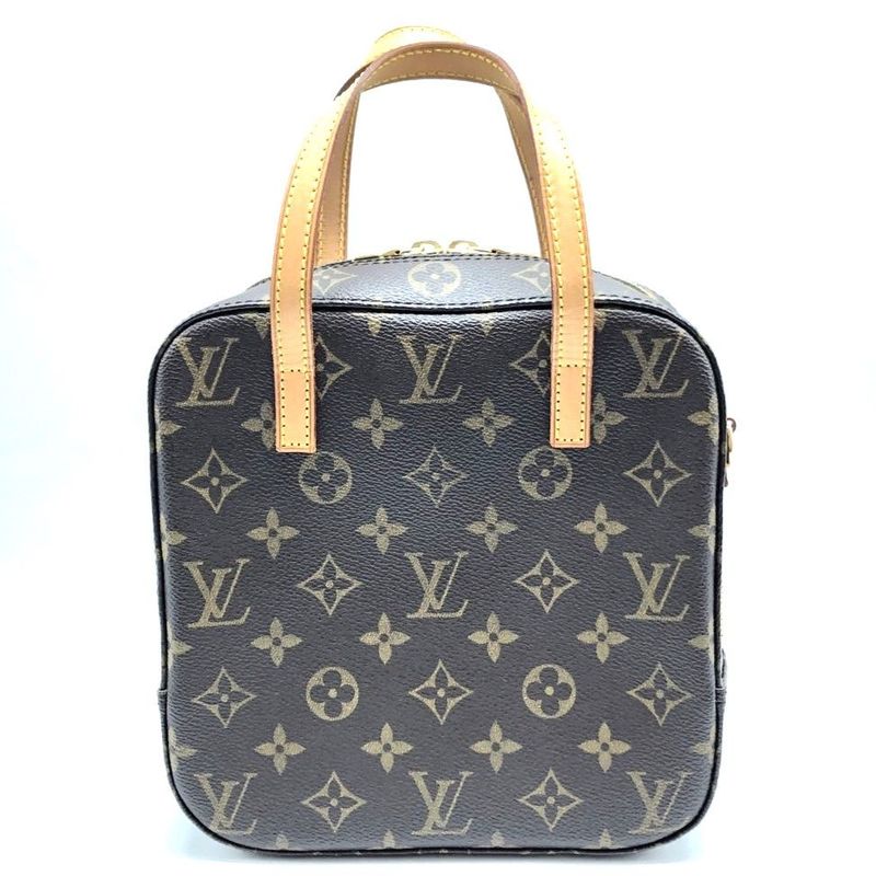 Louis Vuitton Spontini Monogram 2-Way Shoulder Bag Brown — view 2